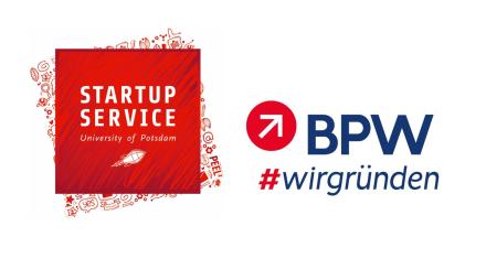 Logo vom Startup Service und dem BPW