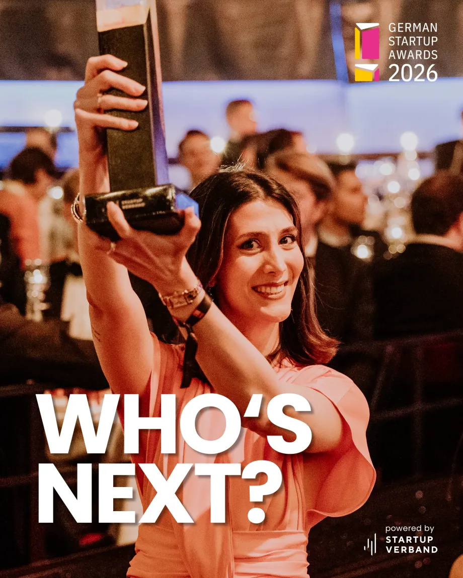 Ghazaleh Madani mit dem Startup Award 2025