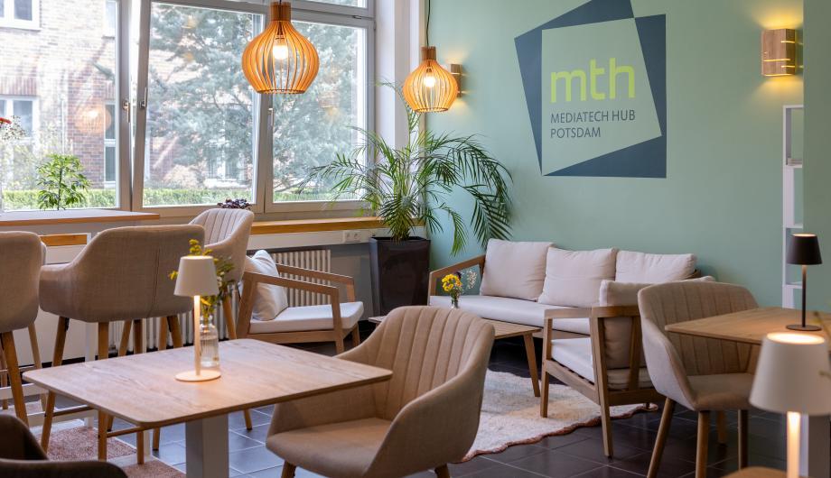Co-Working-Area im MTH Potsdam