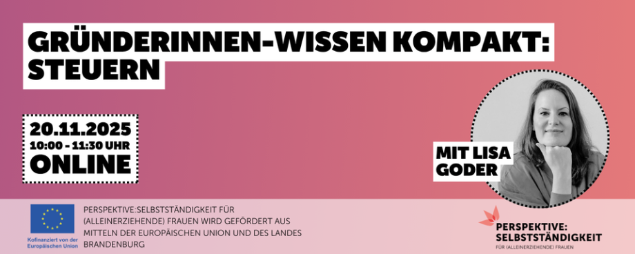 Flyer der Veranstaltung