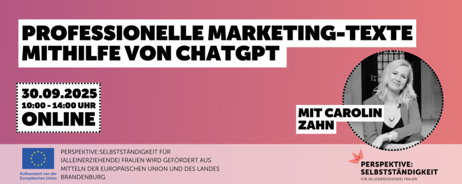 Flyer der Veranstaltung