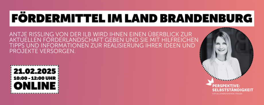 Flyer der Veranstaltung