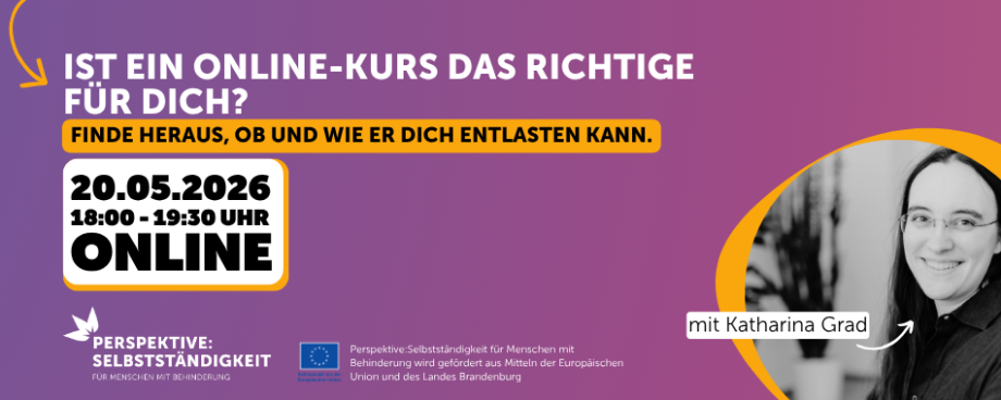 Flyer der Veranstaltung