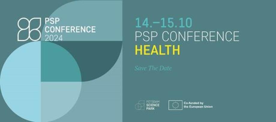 Flyer der PSP Conference 2024