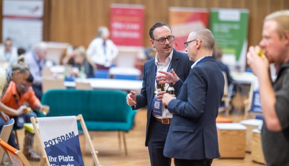 Get-together beim Potsdamer GründerTag 2025