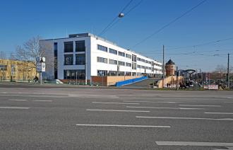 Gebäude am Potsdamer Hauptbahnhof