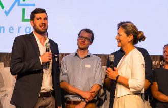 Pressefoto zur Prämierung der 3. Phase des Businessplan-Wettbewerbs Berlin Brandenburg (BPW) -