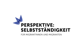 Logo der Perspektive:Selbstständigkeit - Migrantinnen und Migranten