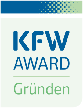 Logo des KFW Awards Gründen