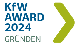 Logo des KfW Awards Gründen 2024