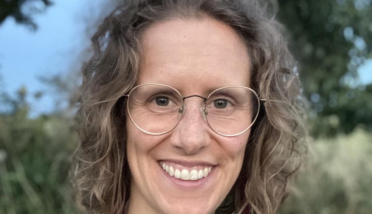 Nicole Schüler in der Natur