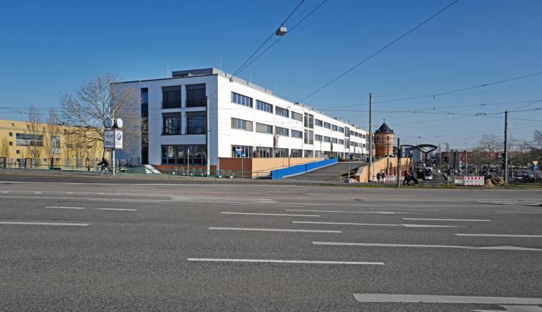 Gebäude am Potsdamer Hauptbahnhof