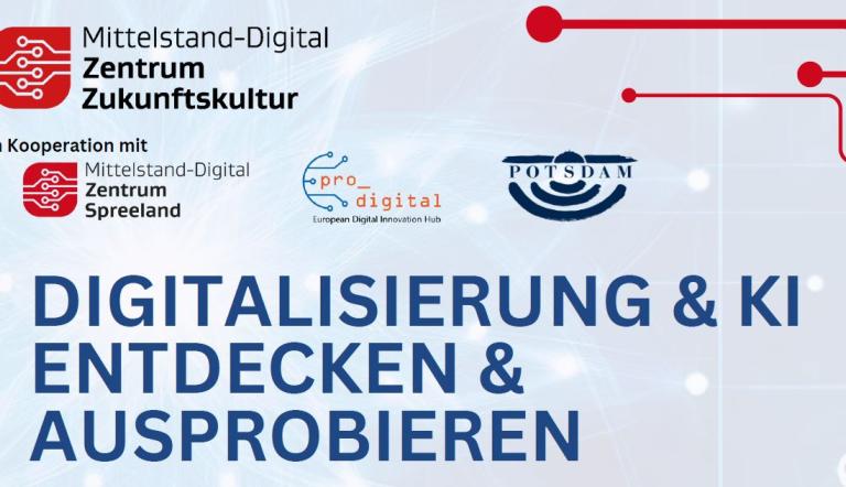 Flyer der Veranstaltung mit Logos der Partner