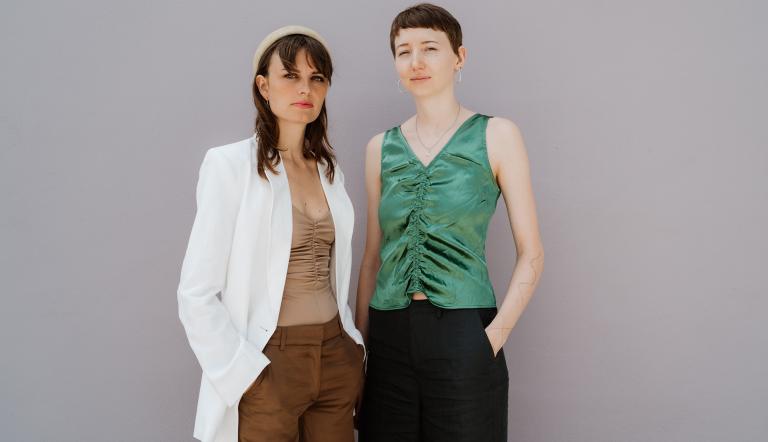 Thea Sparmeier und Kathrin Wedler