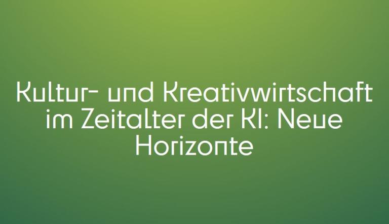 Titel der Veranstaltung auf grünem Hintergrund