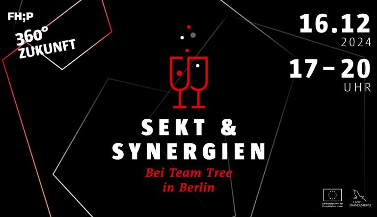 Flyer mit Veranstaltungsdatum und -titel
