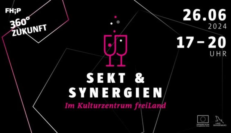 Flyer mit Veranstaltungsdatum und -titel