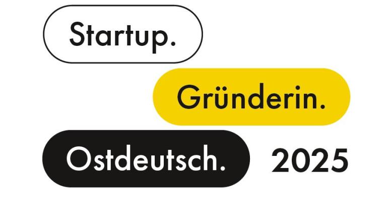 Deckblatt der Studie "Startup. Gründerin. Ostdeutsch."