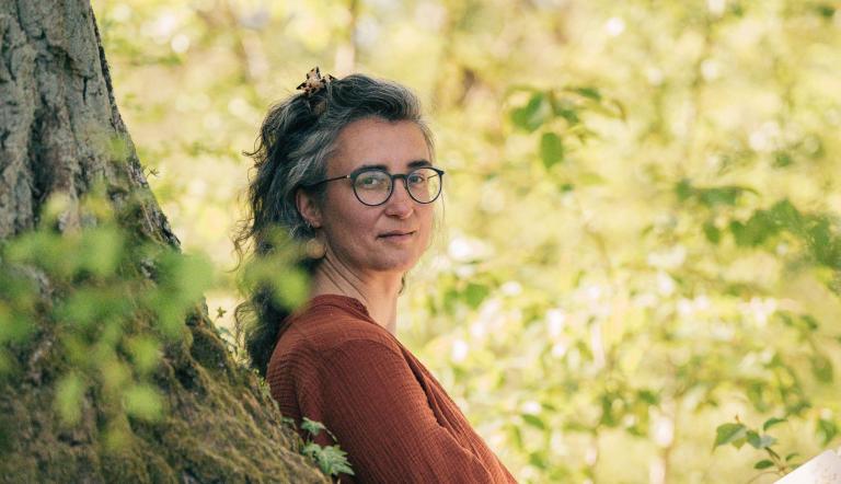 Tina Gasch in der Natur