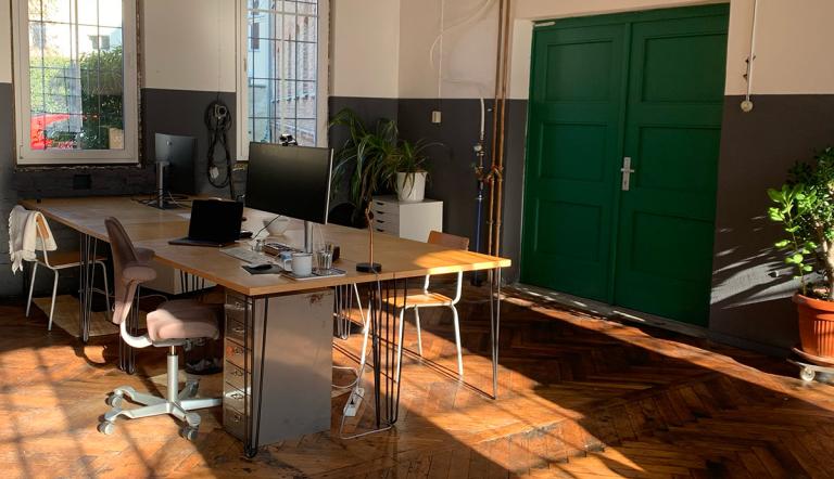 Großer Büroraum im KREATIVLOFT POTSDAM
