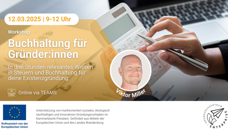 Flyer der Veranstaltung