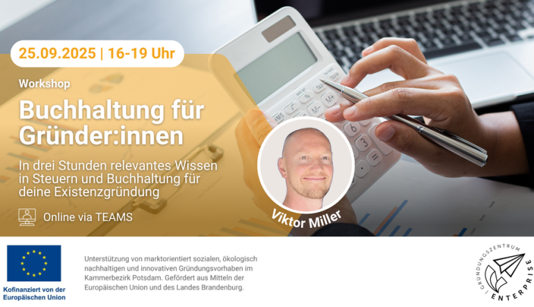 Flyer der Veranstaltung