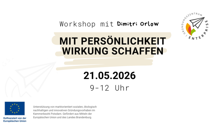 Flyer der Veranstaltung