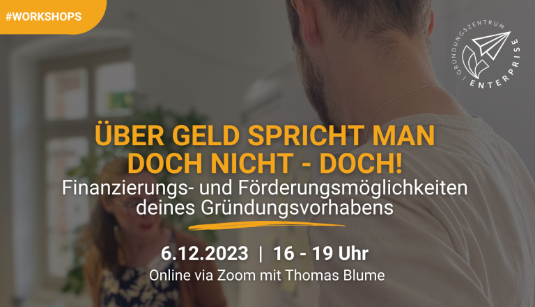 2 Personen sowie Veranstaltungsdatum und -titel