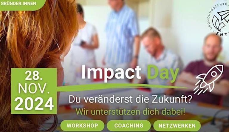 Flyer der Veranstaltung mit Datum und Titel