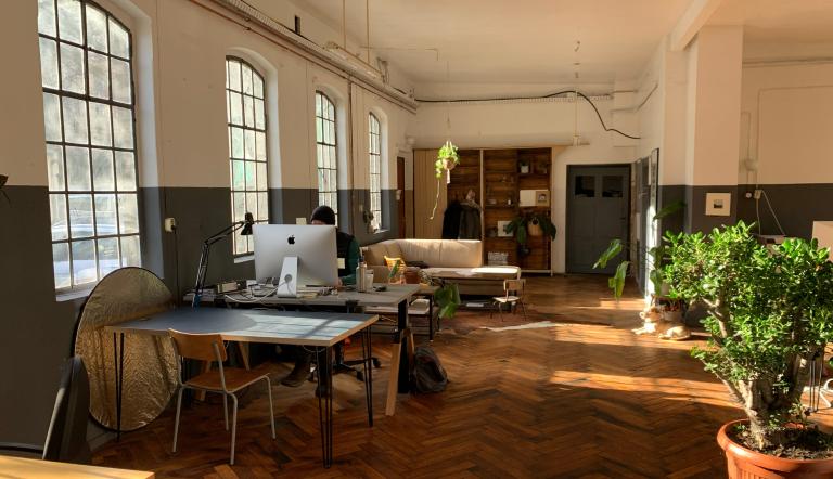 Großer Büroraum im KREATIVLOFT POTSDAM