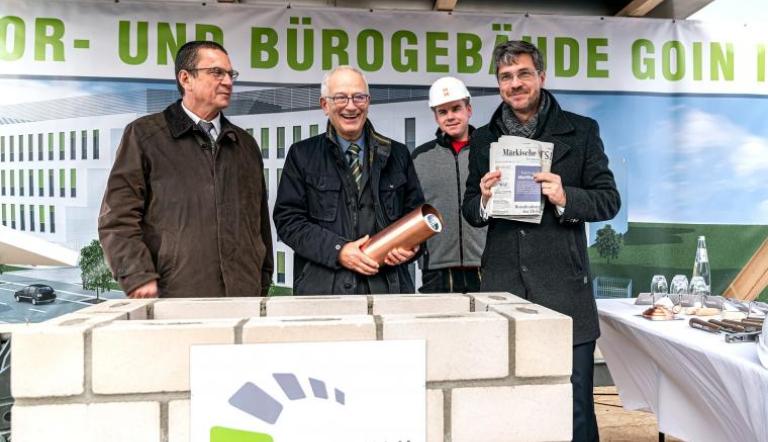 Startschuss für Neubau GO:IN 2