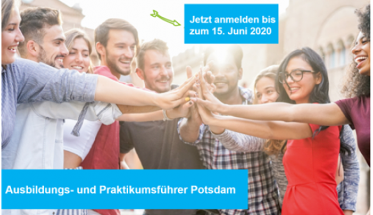 Ausbildungs-und Praktikumsführer der Landeshauptstadt Potsdam 2020 (Gestaltung: artivista GbR,